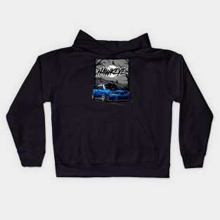 SUBARU HAWKEYE - PAPAYA STREETART Kids Hoodie